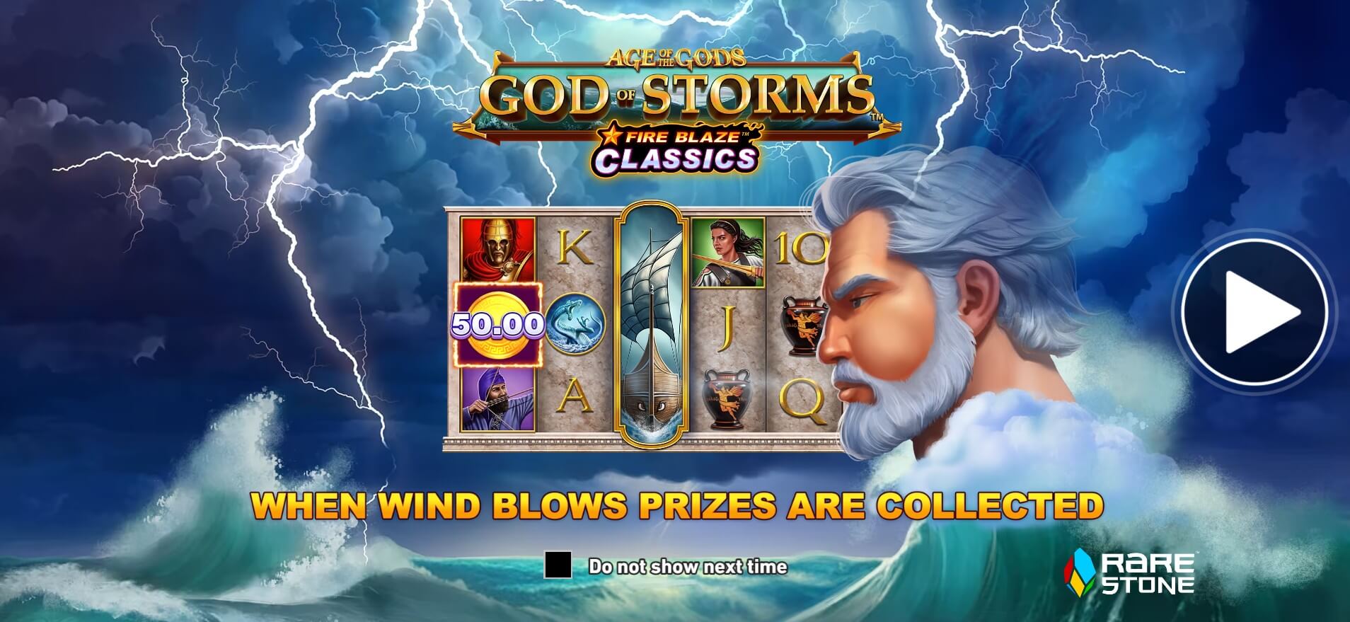 Age of the Gods: God of Storms Fire Blaze
